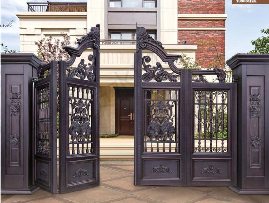 石家庄庭院门安装